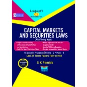 Lawpoint's Capital Markets & Securities Laws For CS Executive Module 2 Paper 6 June 2019 Exam by S. K. Pandab